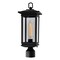 Cwi Lighting Oakwood 1 Light Outdoor Black Lantern Head 0422PT7-1-101 - alternate 1